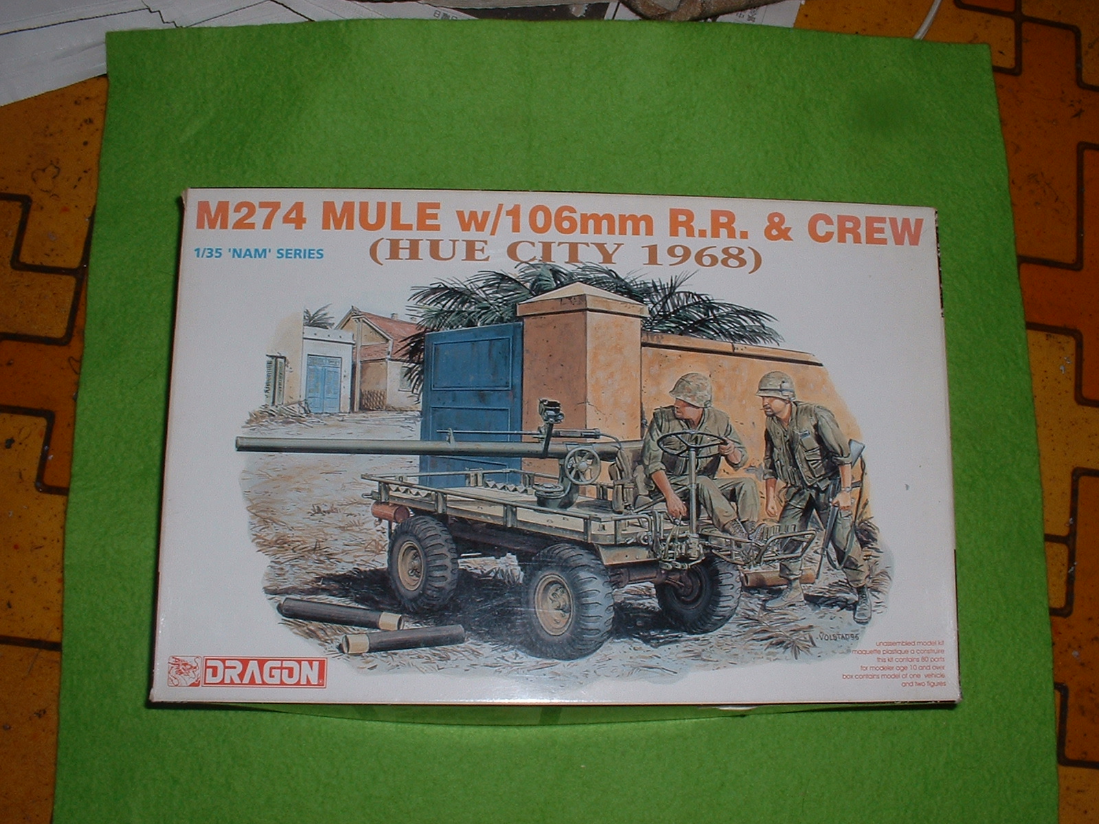 最近の模型工作」 ドラゴン社 1/35 No3315「M274 ミュール106