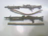 海洋堂 「プロテクトギア〔紅い眼鏡〕」版 付属 MG-34(上)と AF「人狼 」版 MG-42(下)