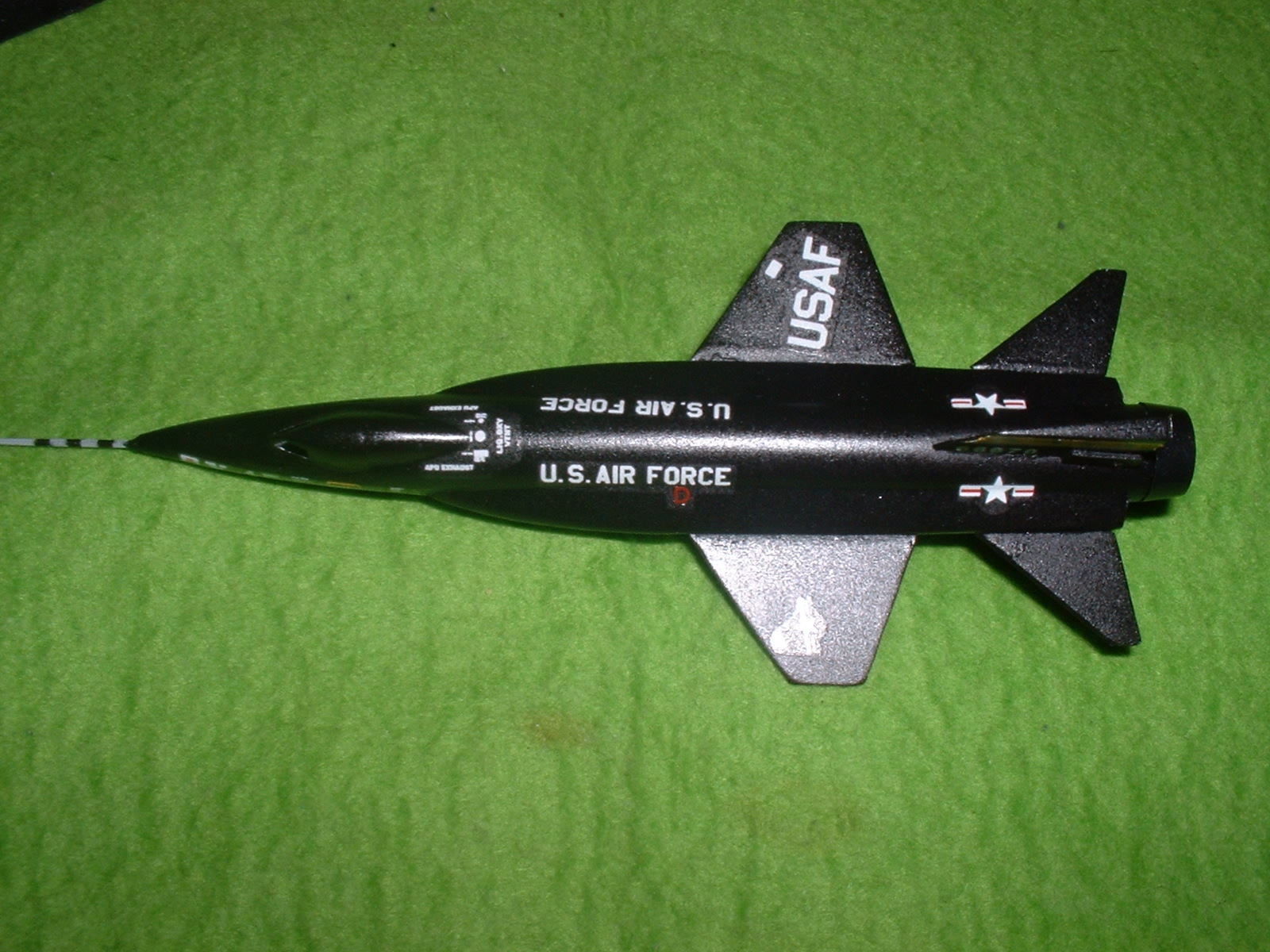 エレール 130分の1「X-15」上より.JPG